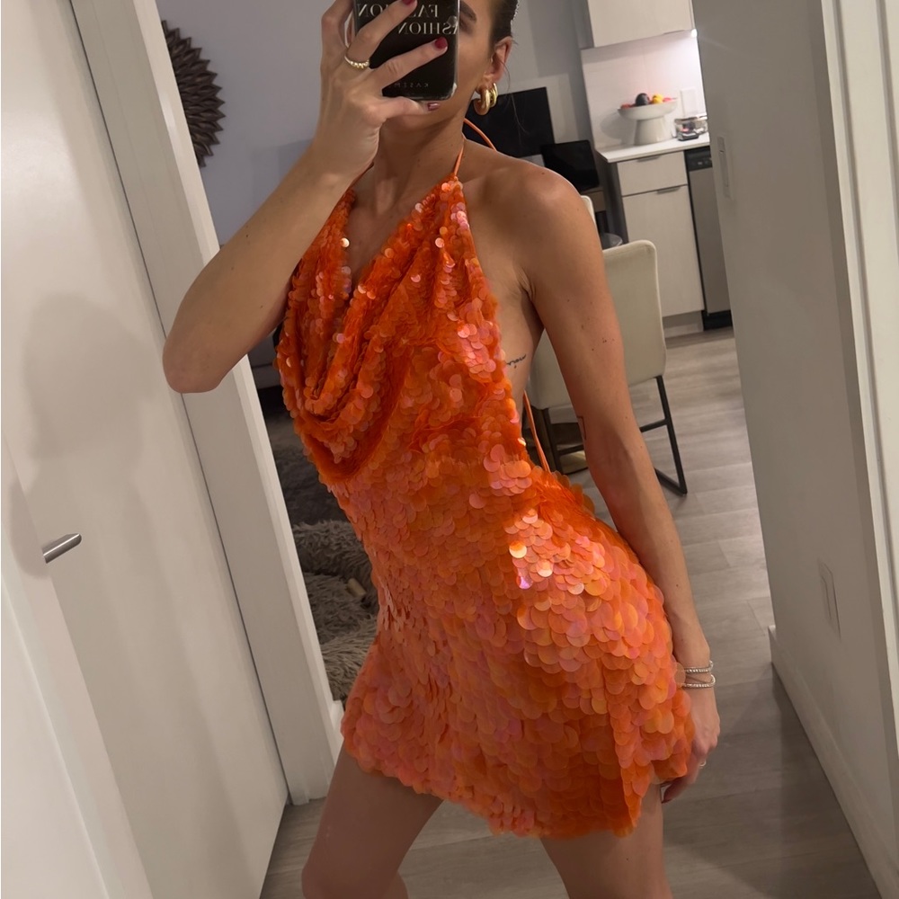 Rat & Boa Malika Orange Dress